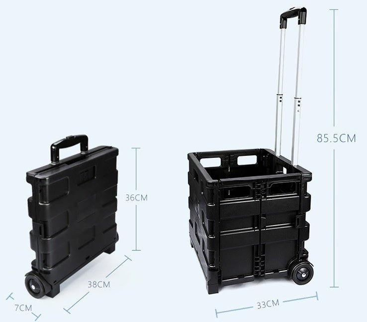 Car trunc organizer with wheels