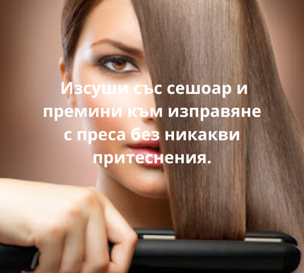 Спрей за защита на косата от изгаряне