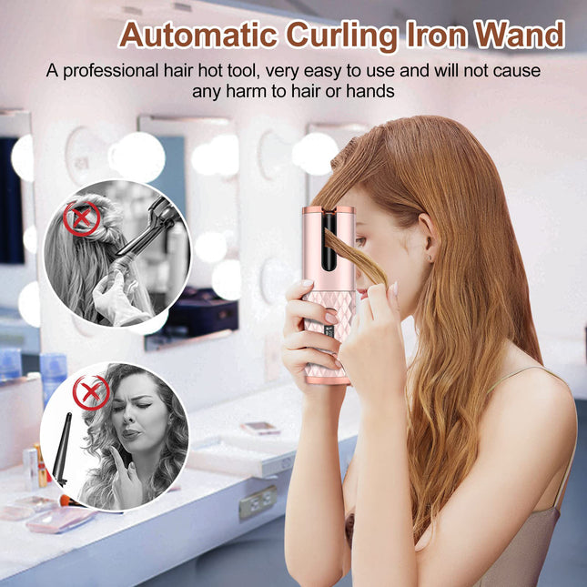 Automatic hair curler