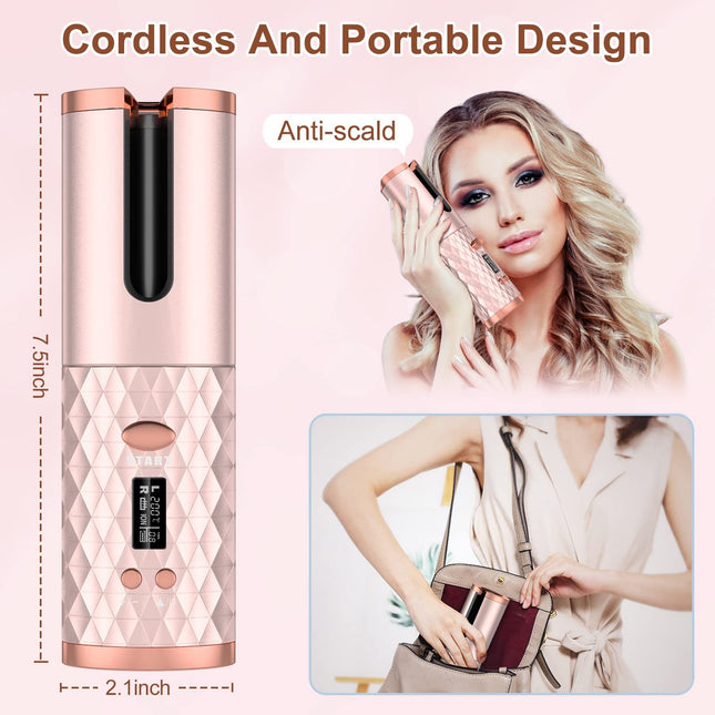 Automatic hair curler