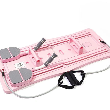 Folding exercise board