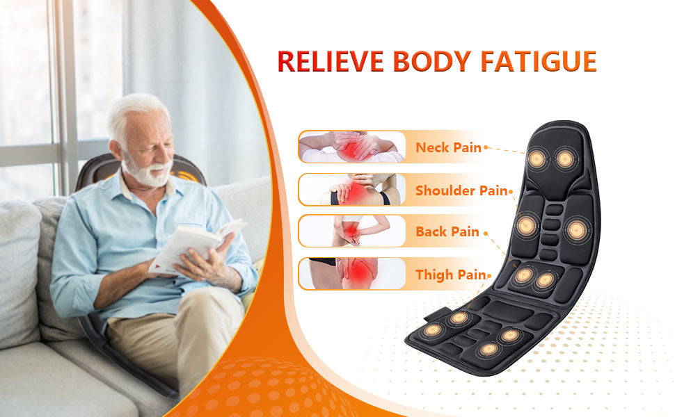 Full body massage seat with vibrations.